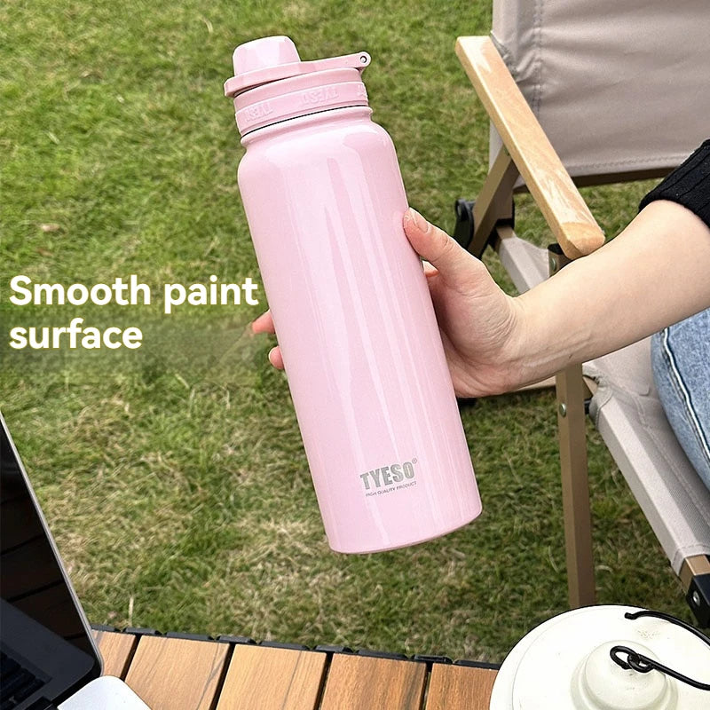 TYESO Stainless Steel Insulated Travel Thermos Bottle