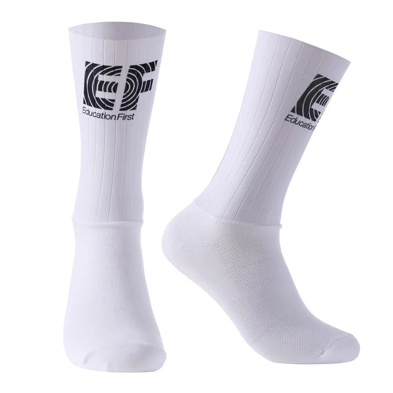 Anti Slip Seamless Compression Cycling Socks