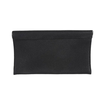 Self Closing PU Leather Long Wallet and Passport Holder