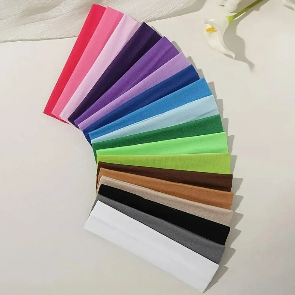 Women's Knitted Sports Headband for Running and Yoga