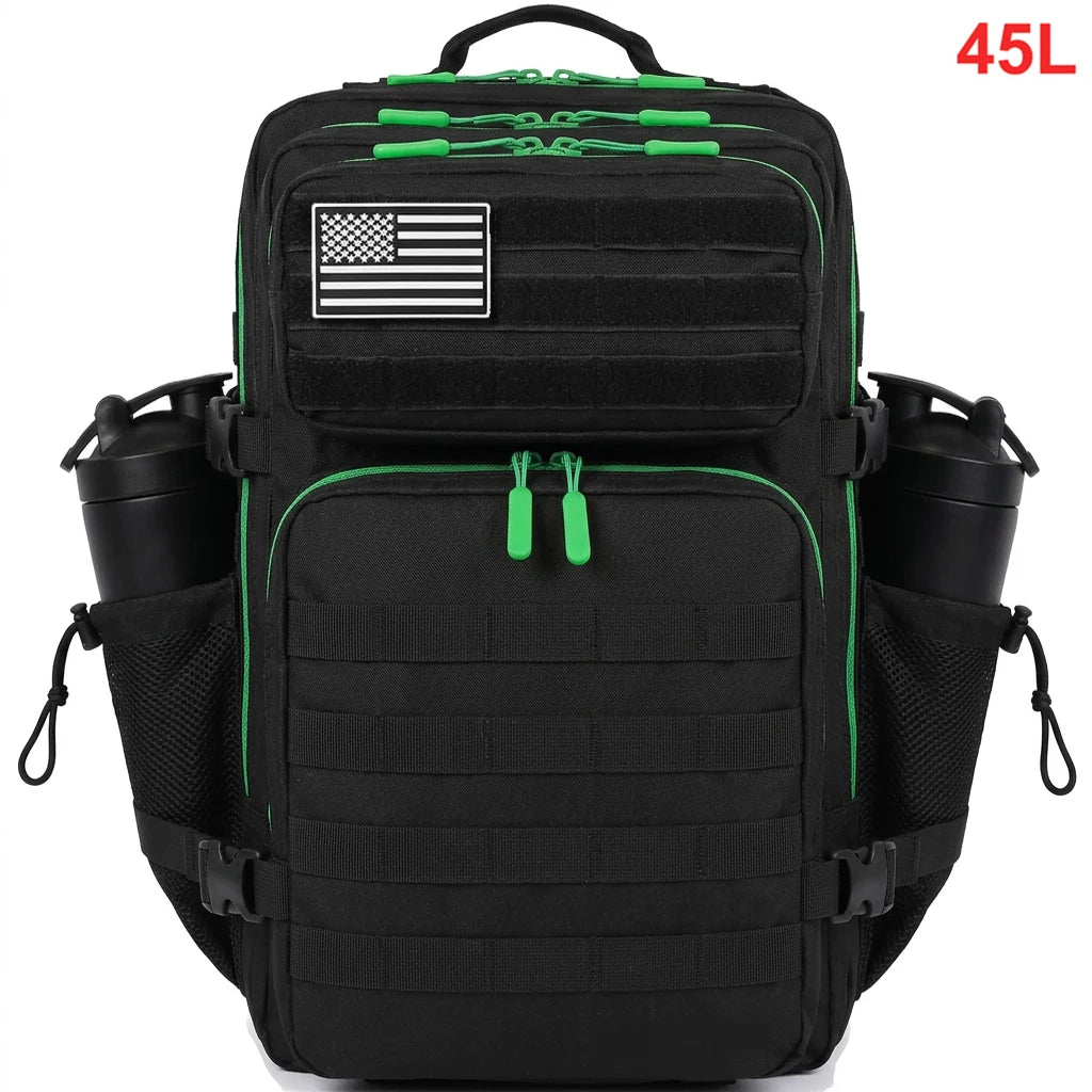 45L Waterproof Tactical Hiking and Travel Backpack