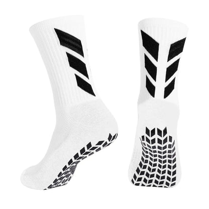 1 Pair Men's Non Slip Football Training Socks