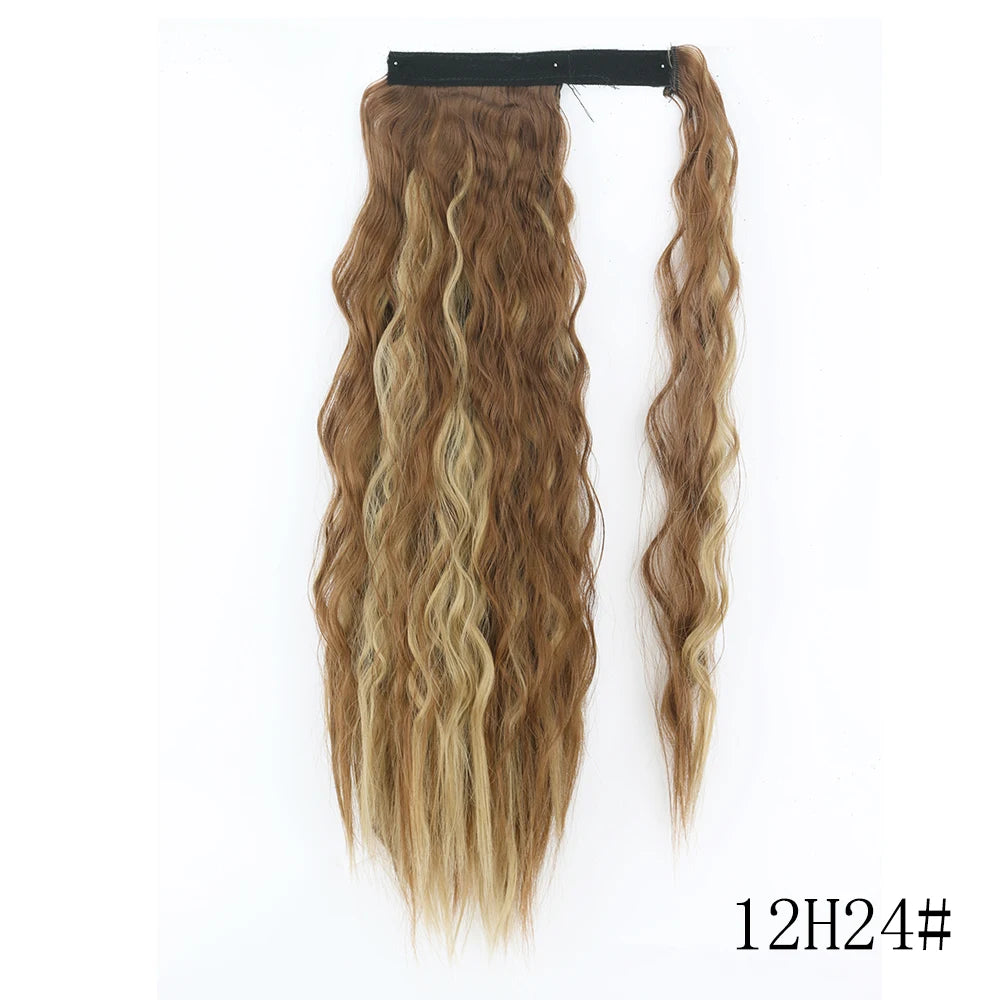 Long Straight Wrap Around Ponytail Hair Extension