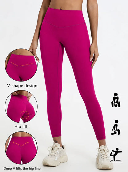 Hearuisavy Women's High Waist Soft Butt Lift Yoga Leggings