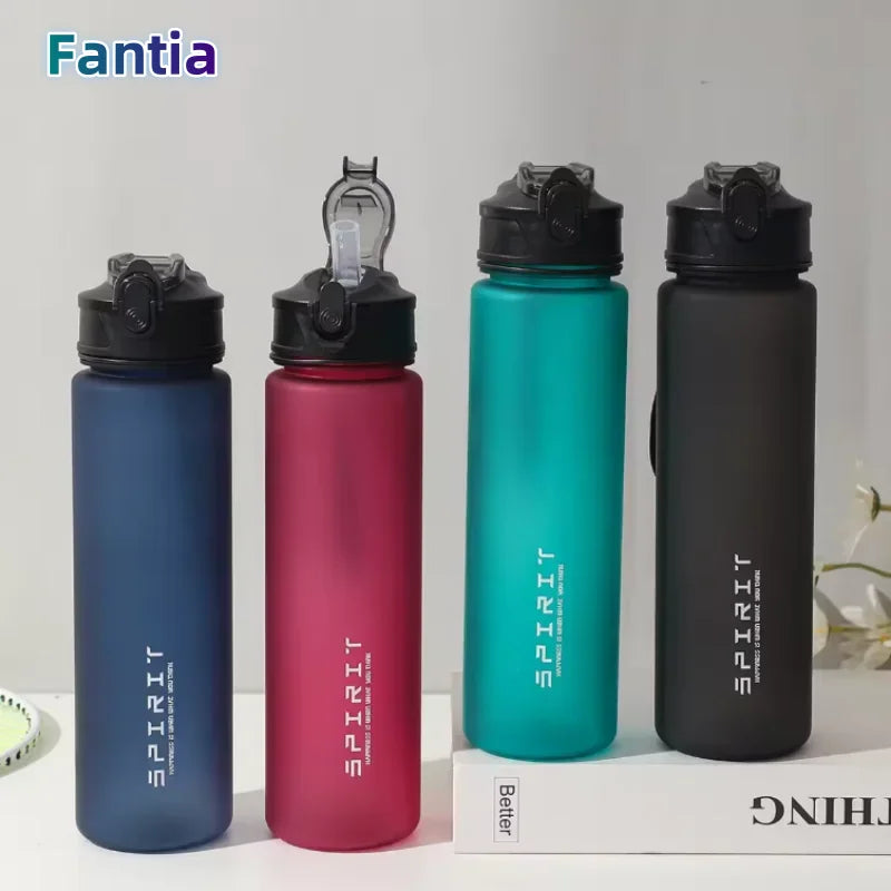 750ml BPA Free Leak Proof Sports Water Bottle with Straw