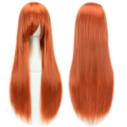 Soowee 80cm Long Synthetic Straight Cosplay Wig