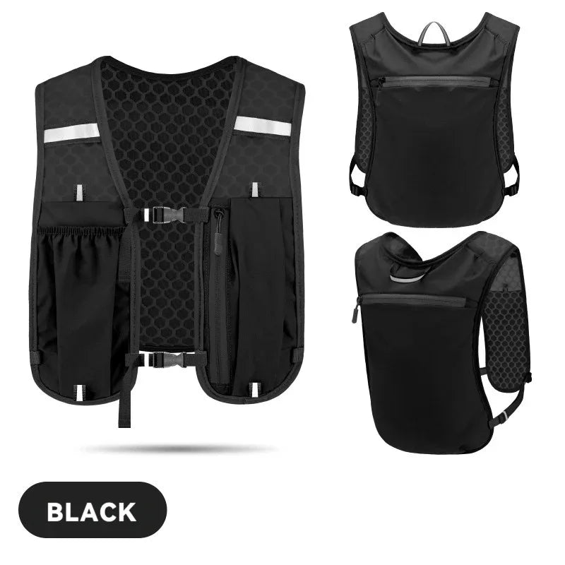 Lightweight Reflective Trail Running Hydration Vest Backpack