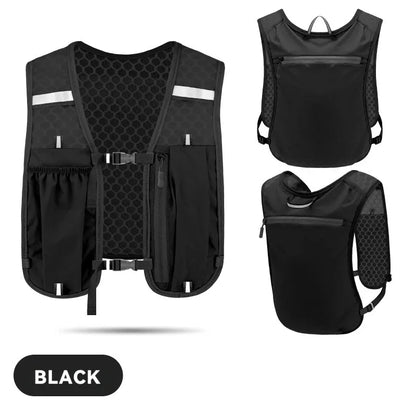 Lightweight Reflective Trail Running Hydration Vest Backpack