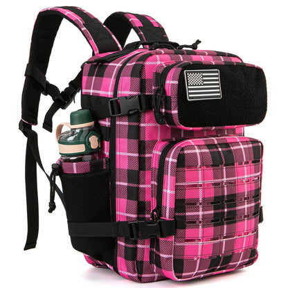 25L MOLLE Tactical Hiking Backpack with Dual Bottle Holders