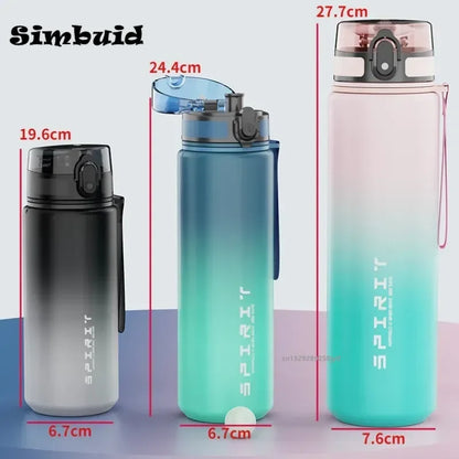500ml to 1000ml Leak Proof Sports Water Bottle