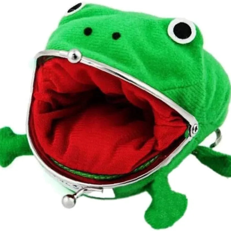 Plush Frog Ninja Coin Wallet