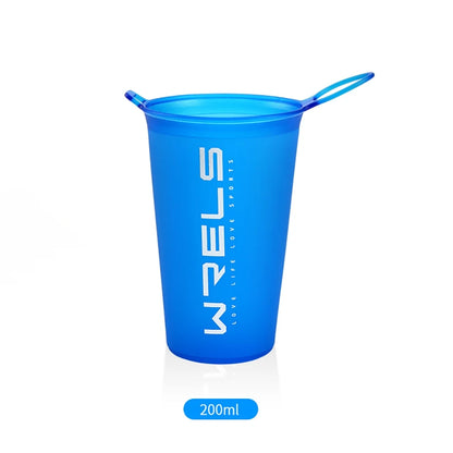 WRELS BPA Free Collapsible TPU Soft Flask Water Bottle