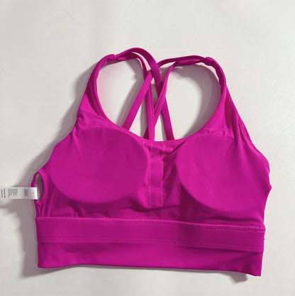 Women's Cross Back Padded High Support Sports Bra