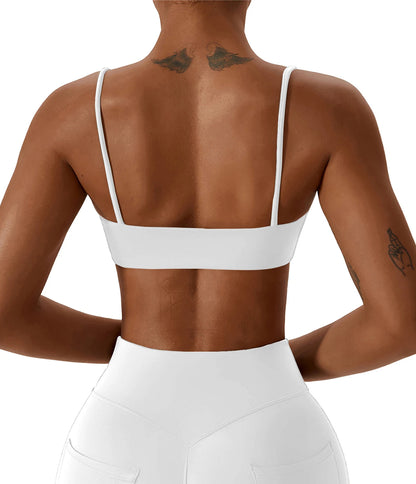 Women's Soft Cross Back Yoga Sports Bra