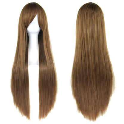 Soowee 80cm Long Synthetic Straight Cosplay Wig