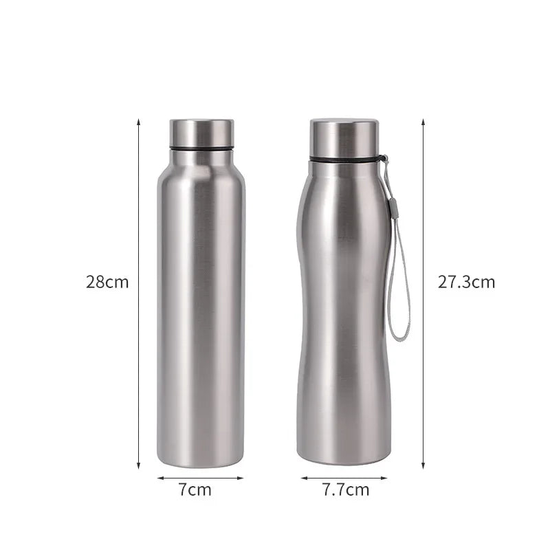1000ml Stainless Steel Sports Water Bottle