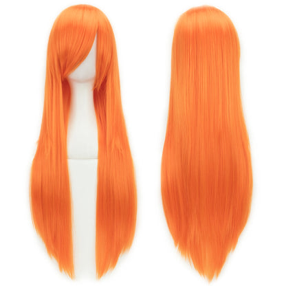 Soowee 80cm Long Synthetic Straight Cosplay Wig