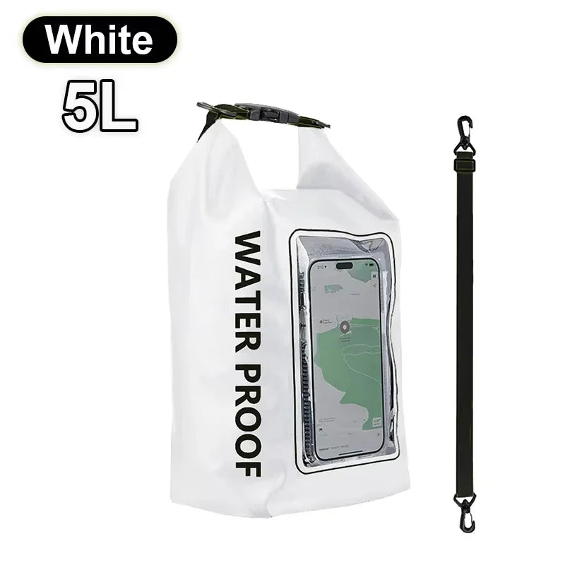 2L or 5L Waterproof Touch Screen Dry Bag