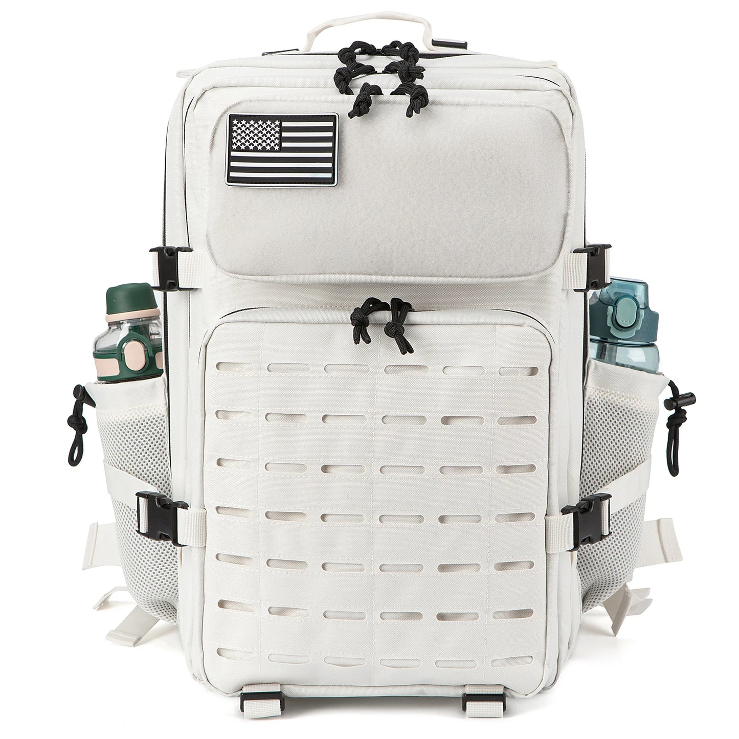 45L MOLLE Tactical Hiking Backpack with Bottle Holder