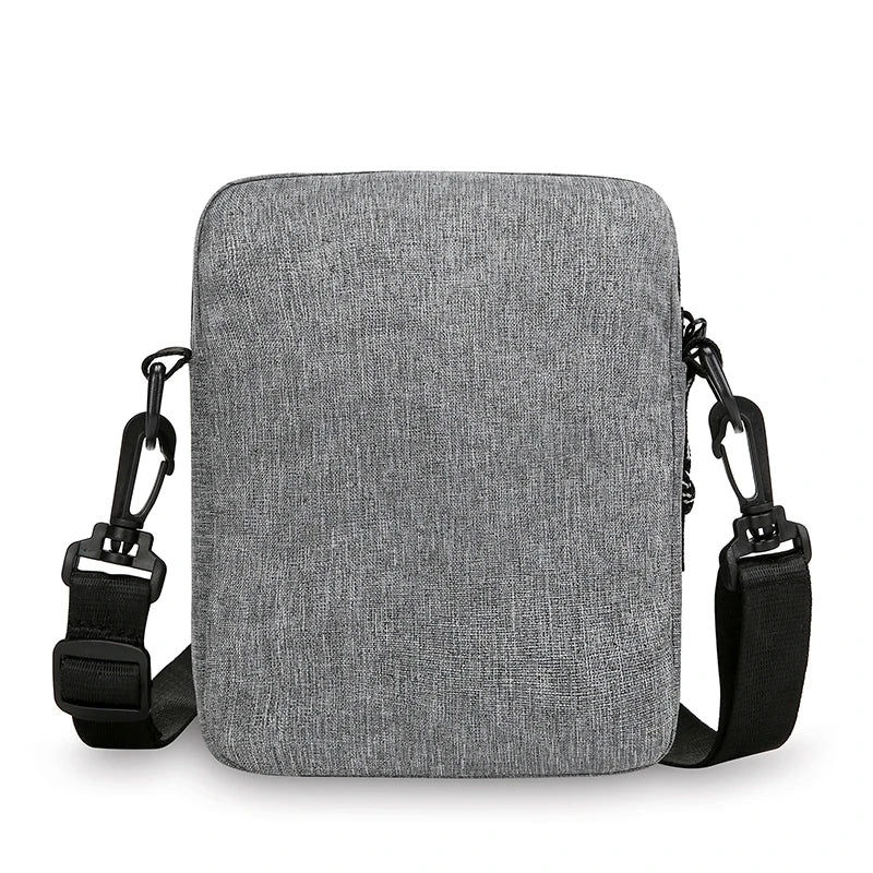 Men’s Oxford Cloth Crossbody Satchel Bag Small Casual Shoulder Bag