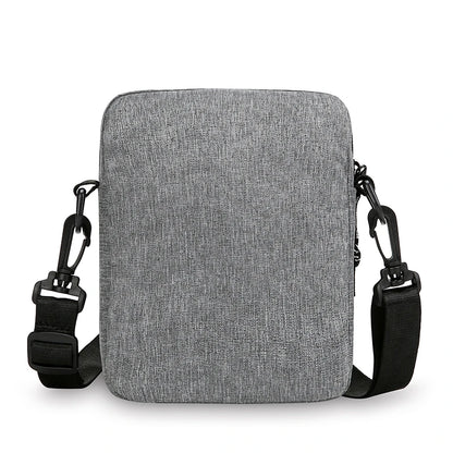 Men’s Oxford Cloth Crossbody Satchel Bag Small Casual Shoulder Bag
