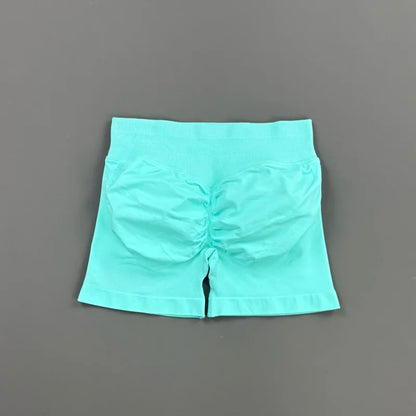 Women's Low Waist Scrunch Butt Biker Shorts