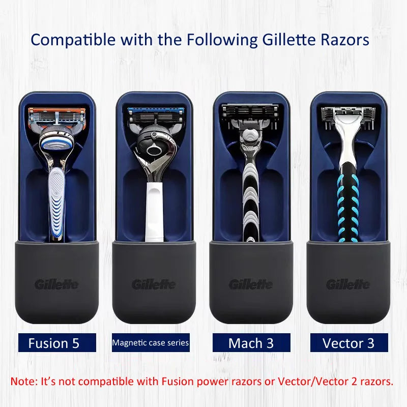 Gillette Magnetic Travel Shaver Case for Fusion Series