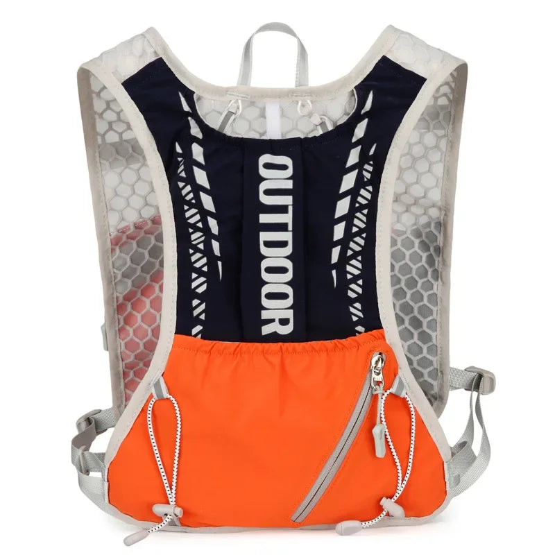 Reflective Running and Cycling Hydration Vest Backpack