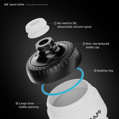 650ml Ultralight Leak Proof Cycling Water Bottle