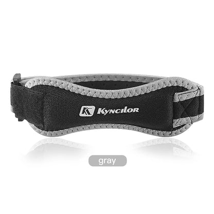 Adjustable Patella Knee Support Strap with Silicone Pad