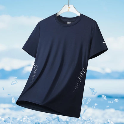 Men's Quick Dry Reflective Running T Shirt