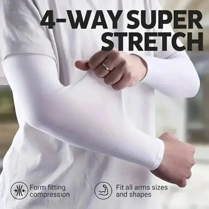 3 Pairs Cooling Breathable UV Protection Arm Sleeves