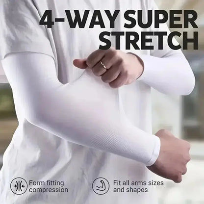 3 Pairs Cooling Breathable UV Protection Arm Sleeves