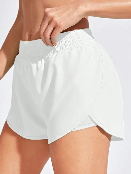 Women's Elastic Yoga Workout Shorts