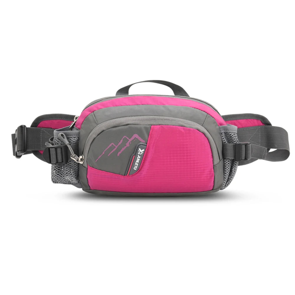 Running Waist Pack with Phone Pouch and Bottle Holder