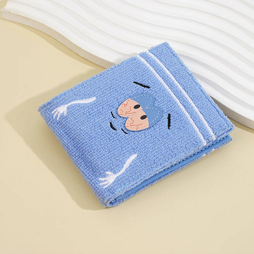 Women's Cute Plush Fuzzy Zip Coin Purse