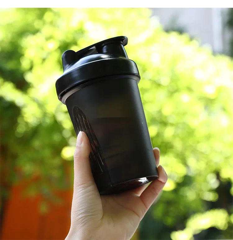 Leeseph BPA Free Leak Proof Protein Shaker Bottle with Mixing Ball