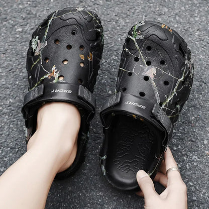 Men's Outdoor Platform Garden Clogs