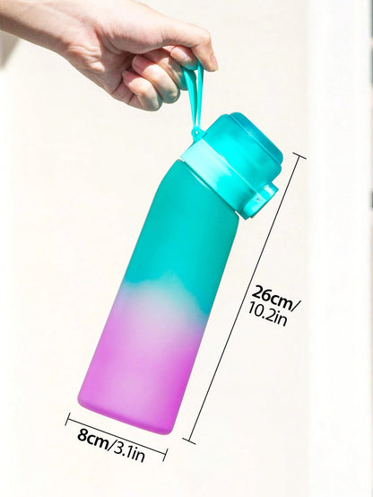 Gradient Air Water Bottle with Bear Scented Flavor Pod
