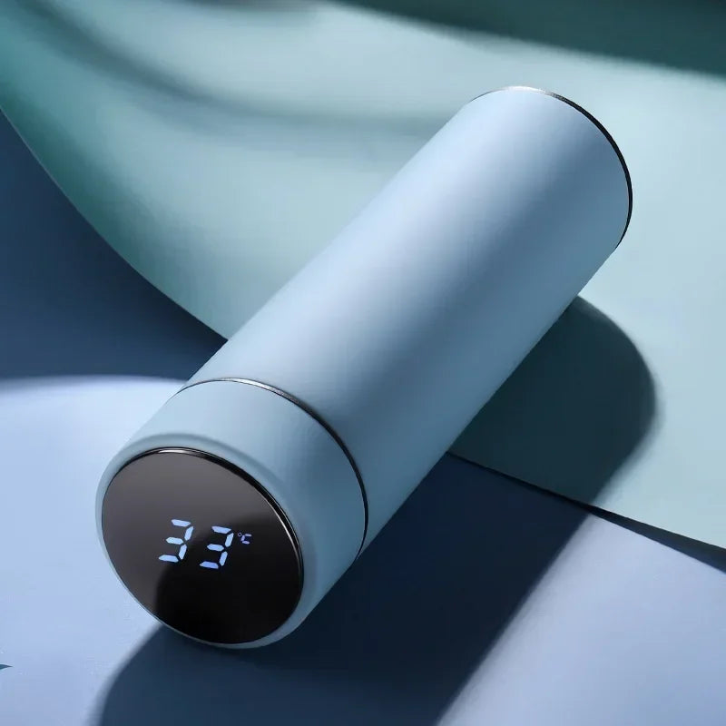 500ml Stainless Steel Temperature Display Thermos Bottle