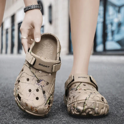 Men's Outdoor Platform Garden Clogs