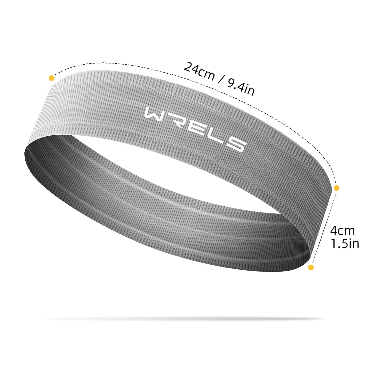 Unisex Quick Dry Anti Slip Sports Headband