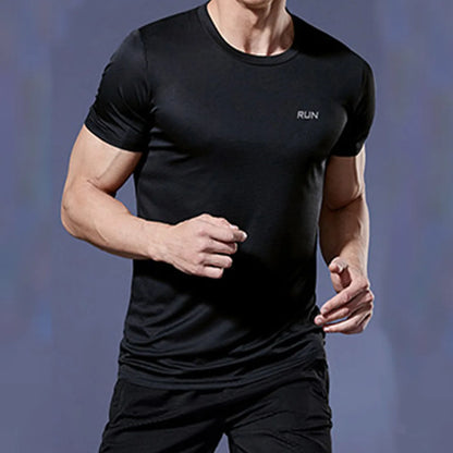 Men's Quick Dry Compression Running Sports T Shirt