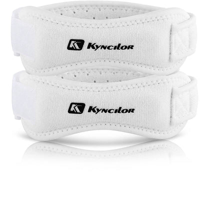 Adjustable Patella Knee Support Strap with Silicone Pad