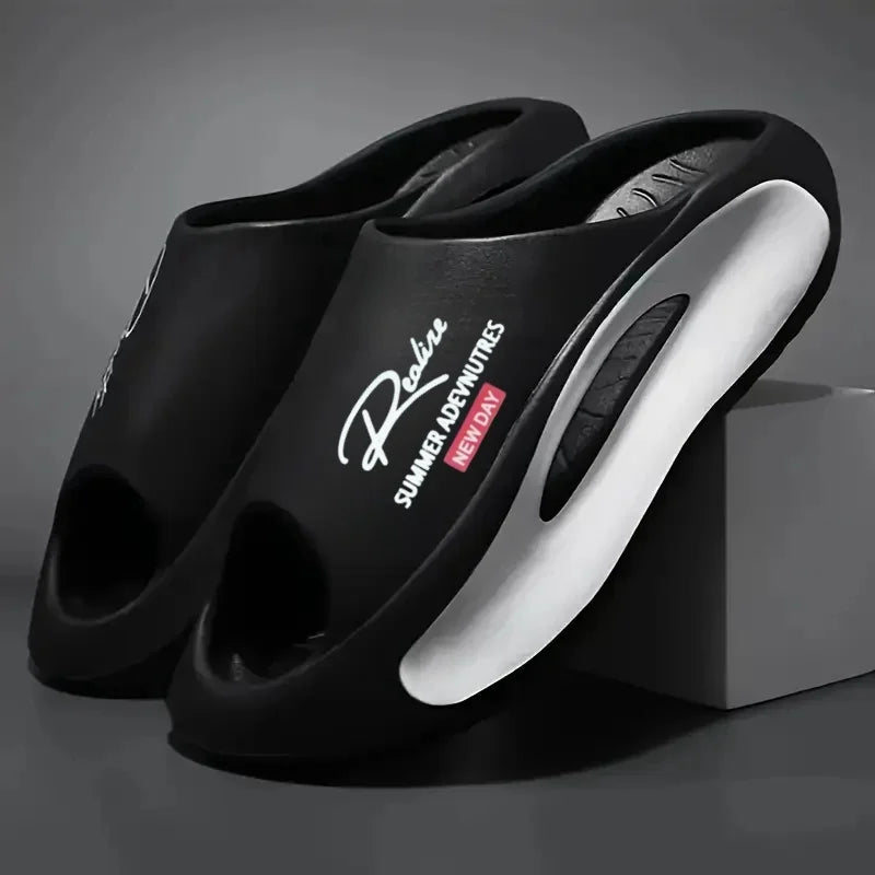Lightweight EVA Cartoon Slides for Men Indoor & Outdoor Use