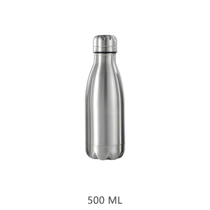 500ml to 1L Stainless Steel Sports Water Bottle