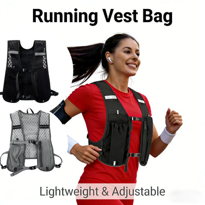Unisex Breathable Running Hydration Vest Backpack