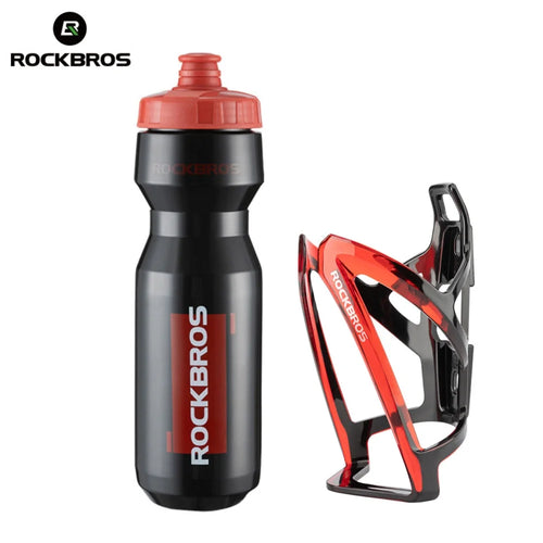 ROCKBROS 750ml Cycling Water Bottle and Holder Set