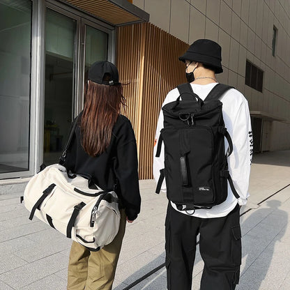 Men's Large Waterproof Travel Duffle Backpack XA380C