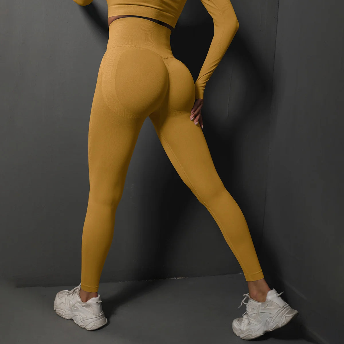 Women's High Waist Seamless Butt Lift Yoga Leggings